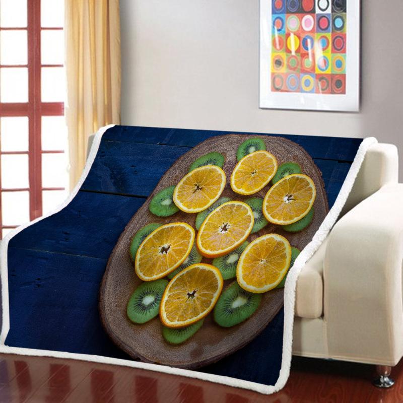 Fruit Sherpa Blanket Watermelon Throw Blanket Travel Picnic Weighted Bedspread Kids Square Sofa 
Fruit Sherpa Blanket Watermelon Throw Blanket Travel Picnic Weighted Bedspread Kids Square Sofa