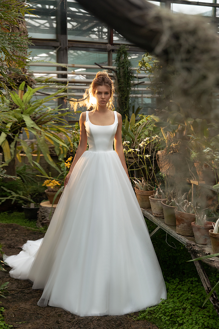Neck Fashion Square Backless Wedding Dresses With Long Sleeves Lace Jacket Bridal Gowns Sequined Sweep Train Tulle A Line Robe De Marie