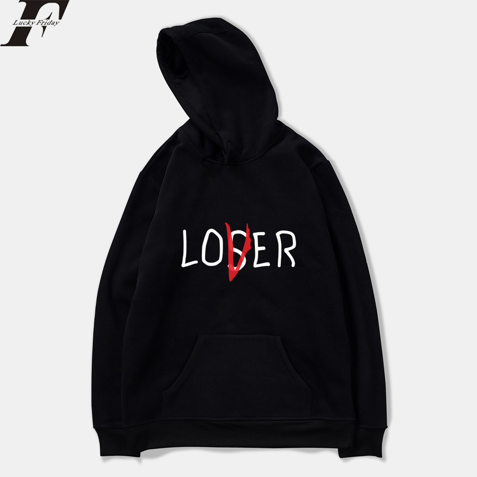 LUCKYFRIDAYF Stephen King's It Pennywise Women Sweatshirts Hoodie Letter Funny Harajuku Casual Hoodie Men/Women Printing Clothes, Black
LUCKYFRIDAYF Stephen King's It Pennywise Women Sweatshirts Hoodie Letter Funny Harajuku Casual Hoodie Men/Women Printing Clothes, Black