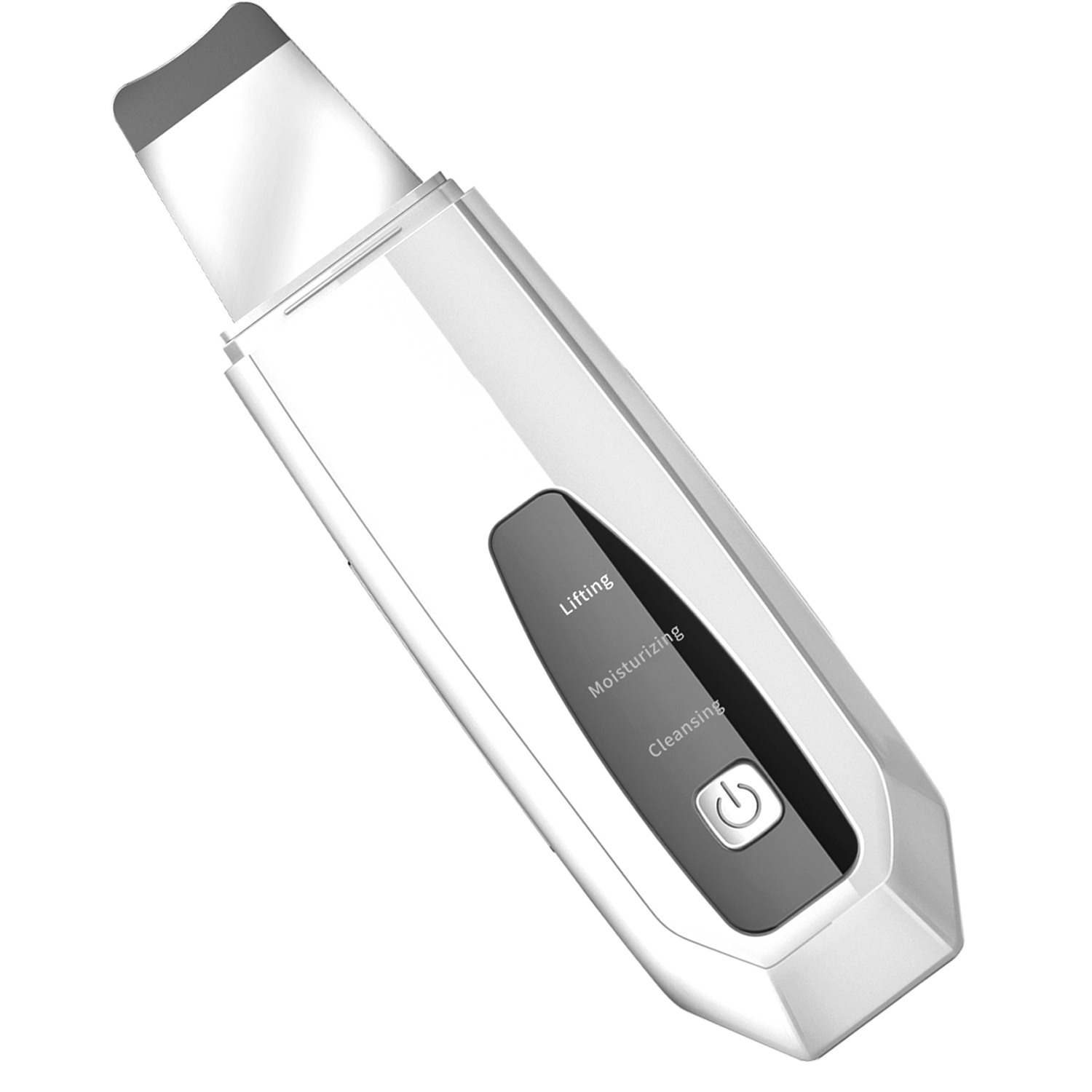 Ultrasonic Ion Skin Scrubber Deep Face Cleaner Peeling Pore Cleanning Massage Firming Cleansing Moisturizing Lifting Facial Skin Care Tool
