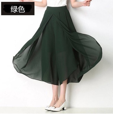 Summer Pants Women Loose Women Pants Ankle Length High Waist/Chiffon Skirt/wide Leg Plus Size Trousers 5XL Trousers, Black
Summer Pants Women Loose Women Pants Ankle Length High Waist/Chiffon Skirt/wide Leg Plus Size Trousers 5XL Trousers, Black