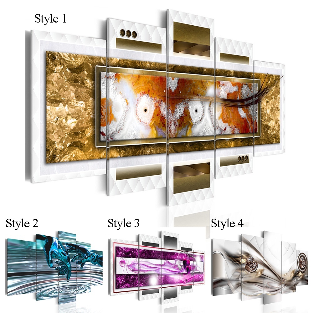 5 Pieces Fashion Wall Art Canvas Painting Abstract Golden Texture Blue Hand Purple Heart Modern Home Decoration,Choose Color:4 And Size :2(N
5 Pieces Fashion Wall Art Canvas Painting Abstract Golden Texture Blue Hand Purple Heart Modern Home Decoration,Choose Color:4 And Size :2(N