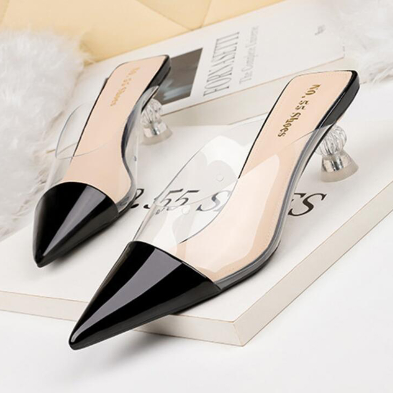 Fashion Luxury Designer Women Shoes Transparent Pointed Toe High Heels 5cm Ladies Sexy Stiletto Sandals Slippers Pumps Party Dress Shoes New, Green
Fashion Luxury Designer Women Shoes Transparent Pointed Toe High Heels 5cm Ladies Sexy Stiletto Sandals Slippers Pumps Party Dress Shoes New, Green