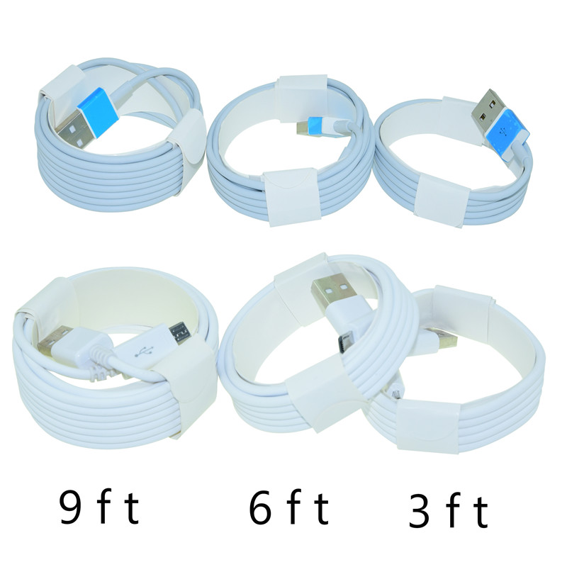 Micro USB Charger Cable Type C Cable 1M 3Ft 2M 6FT 3M 9FT for Android Samsung S9 S8 Phone Cable, White
Micro USB Charger Cable Type C Cable 1M 3Ft 2M 6FT 3M 9FT for Android Samsung S9 S8 Phone Cable, White