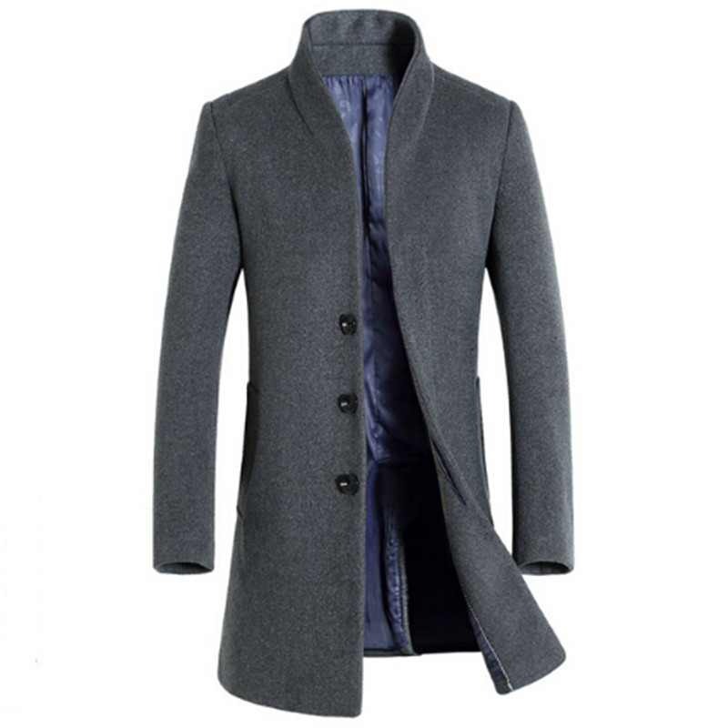 2018 Wool Jackets Spring Autumn Men Woolen Coats Middle Long Jackets And Coats Mens Warm Wool Overcoat Size 3XL, Black
2018 Wool Jackets Spring Autumn Men Woolen Coats Middle Long Jackets And Coats Mens Warm Wool Overcoat Size 3XL, Black