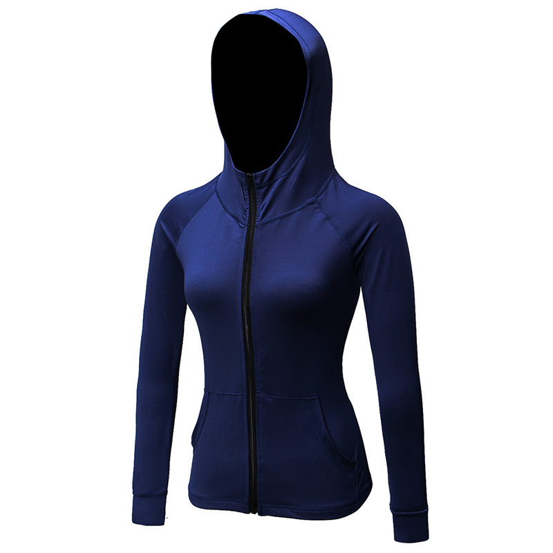 Women Winter Running Jacket Fitness Yoga Training Zipper Sports Casual Hoodie Quick-drying Jersey Female Tops Blue Black XXL
Women Winter Running Jacket Fitness Yoga Training Zipper Sports Casual Hoodie Quick-drying Jersey Female Tops Blue Black XXL