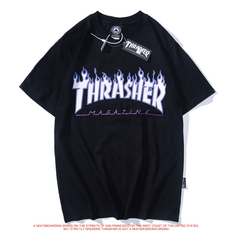 Thrasher Mens Designer Short Sleeve Men Women Luxury High Quality Short Sleeves Fashion Mens Designer Skateboard Casual Tees S-2XL, White;black
Thrasher Mens Designer Short Sleeve Men Women Luxury High Quality Short Sleeves Fashion Mens Designer Skateboard Casual Tees S-2XL, White;black