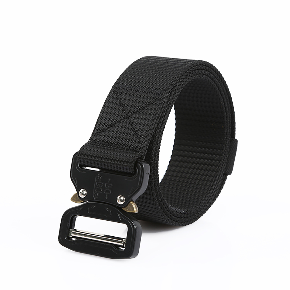 Welovcho Tactical Belt Men Military Army Nylon Waist Belt Combat Training Equipment Carry Belts Men Hunting Waistband 110-140cm C19021601