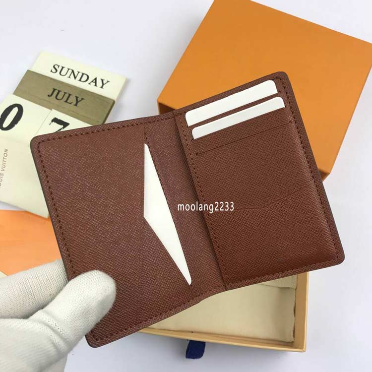 Card wallets designer wallet PU leather business card High-quality mens designer credit card holder pocket bag European American Style purse