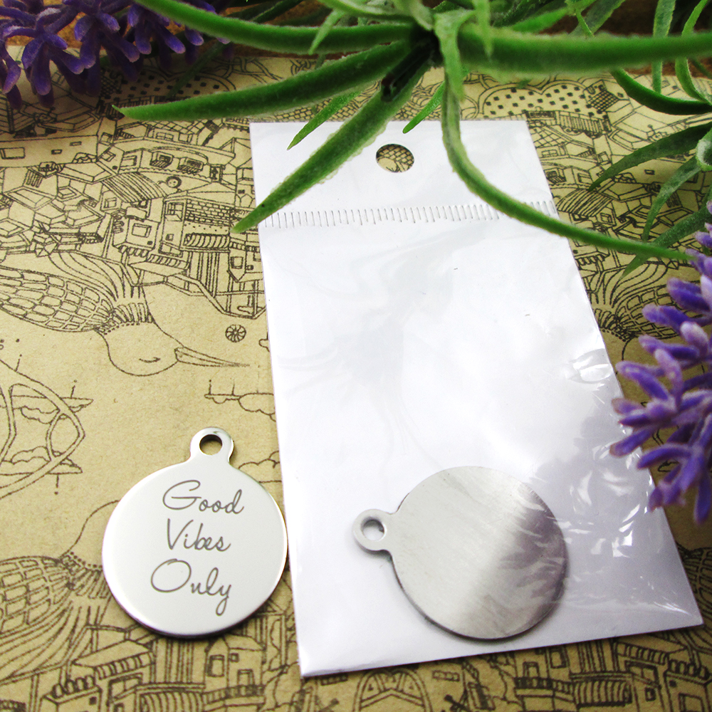 40pcs--"Good Vibes Only"stainless steel charms more style for choosing DIY Charms pendants for necklace
40pcs--"Good Vibes Only"stainless steel charms more style for choosing DIY Charms pendants for necklace