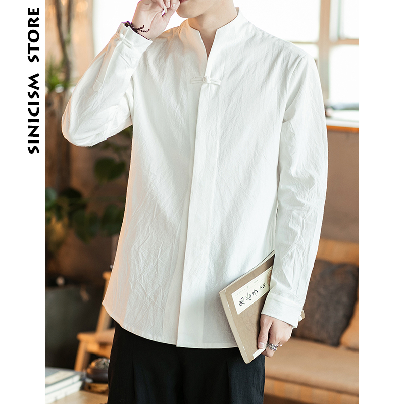 Sinicism Store Long Sleeve Shirts 2019 Mens Cotton And Linen Shirt Men Chinese Style Causal Slim High Quality Men Clotihng 5XL, White(asian size)
Sinicism Store Long Sleeve Shirts 2019 Mens Cotton And Linen Shirt Men Chinese Style Causal Slim High Quality Men Clotihng 5XL, White(asian size)