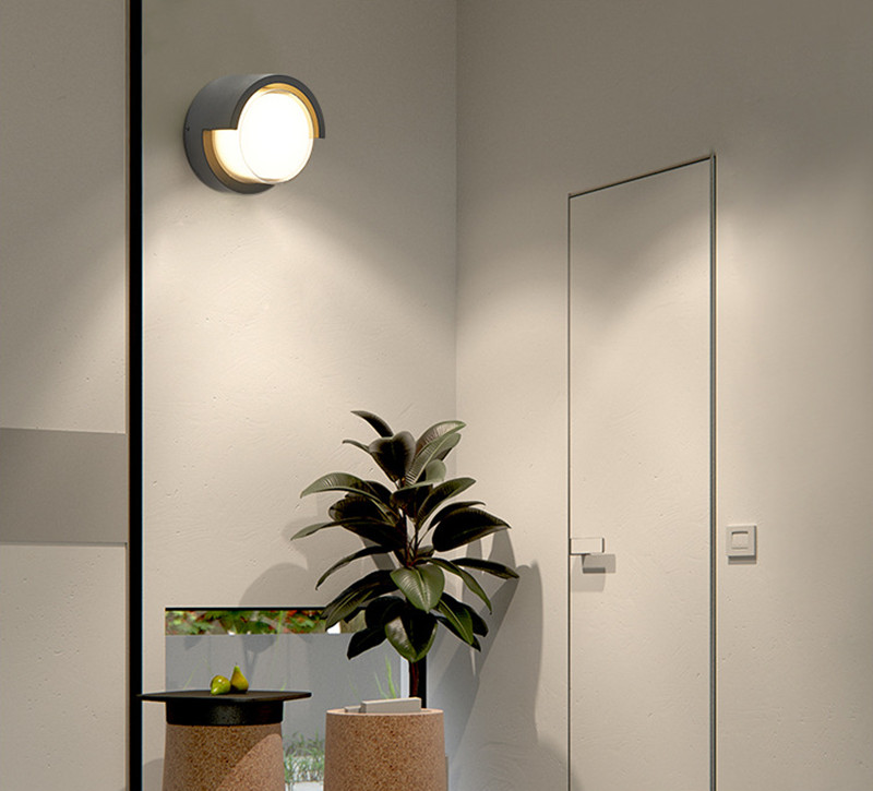 LED Outdoor wall lamp IP67 Villa courtyard gate exterior wall lamp staircase aisle corridor lamp balcony decoration wall lamps s