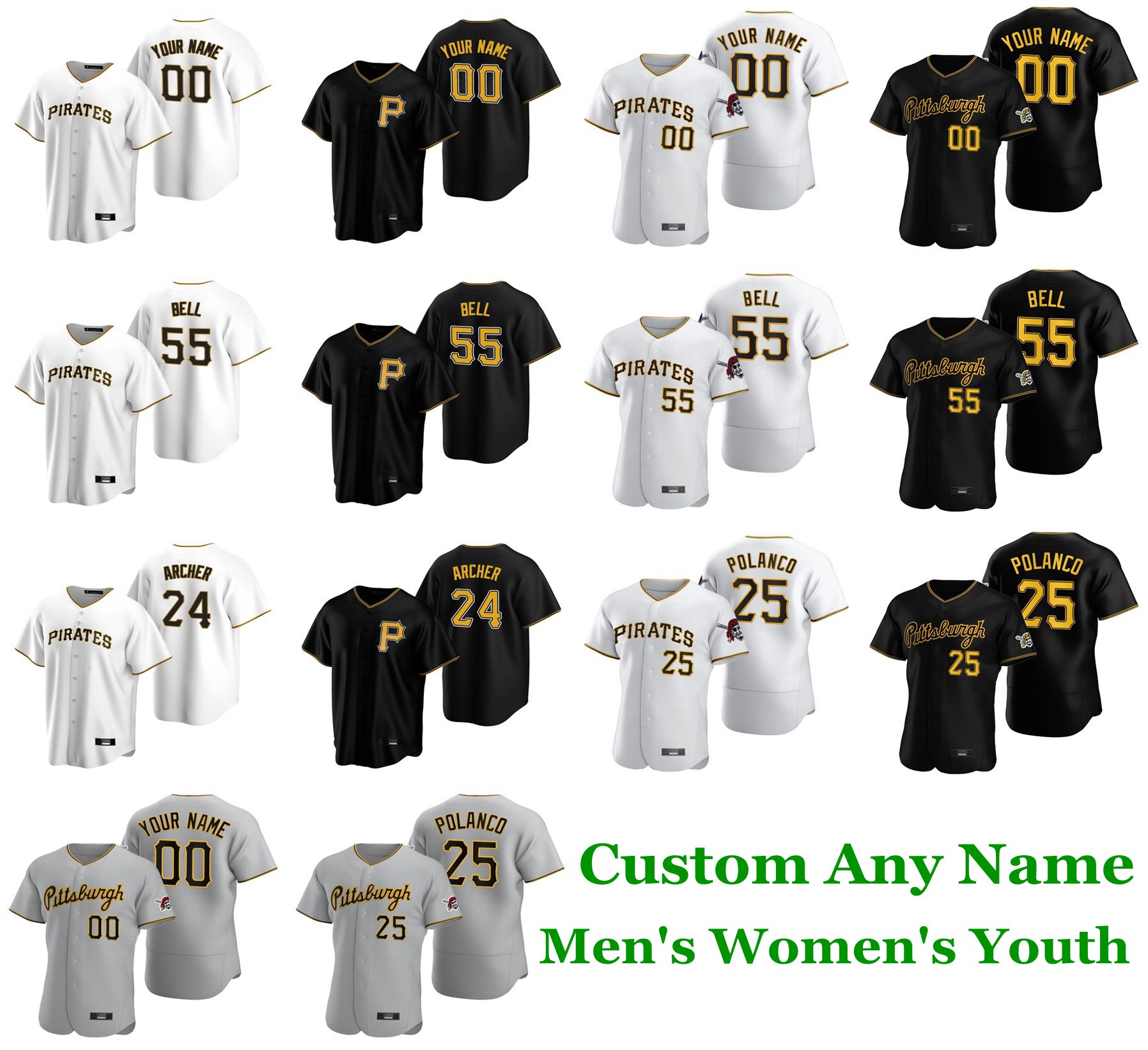 Mens Baseball Jerse… - image