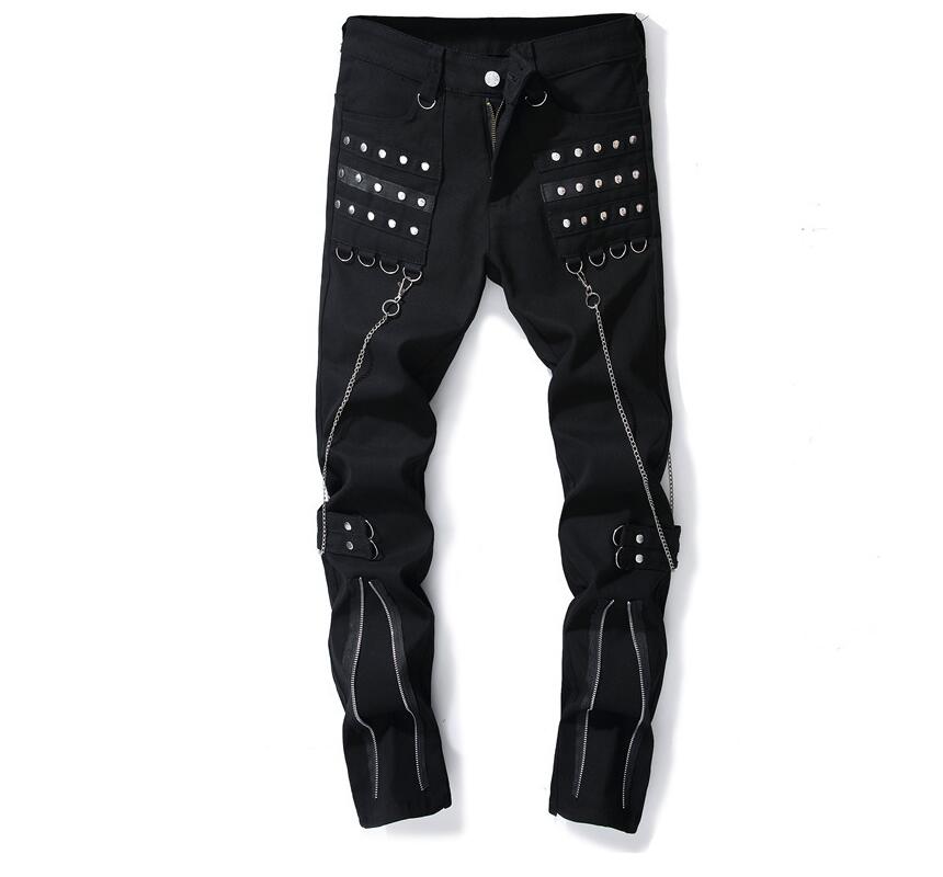 cheap jeans men biker Multiple zipper jeans men trousers Hanging chain pants Big masculino motorcycle fashion designer, Black
cheap jeans men biker Multiple zipper jeans men trousers Hanging chain pants Big masculino motorcycle fashion designer, Black