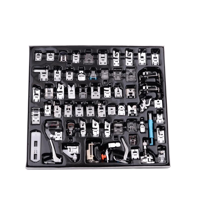 9/62pcs Electric Sewing Machine Knit Roll Presser Foot Set Multifunctional Rolled Hem Feet Selvage Crimping Presser Kit
9/62pcs Electric Sewing Machine Knit Roll Presser Foot Set Multifunctional Rolled Hem Feet Selvage Crimping Presser Kit