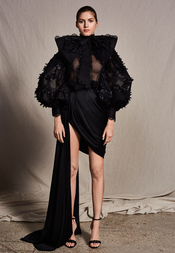 Newest Ashi Studio A Line Prom Dress High Neck Long Sleeve Satin Tulle Feather Party Dress Sweep Train robes de soirée