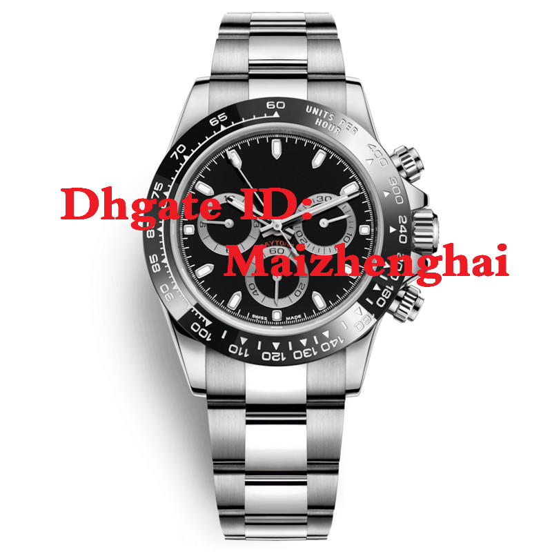 Ceramic Black Top Mens designer full Stainless Steel Luxury Japan VK64 chronograph Movement Mens Watch 5ATM waterproof Luminous Diver watch, Add waterproof
Ceramic Black Top Mens designer full Stainless Steel Luxury Japan VK64 chronograph Movement Mens Watch 5ATM waterproof Luminous Diver watch, Add waterproof