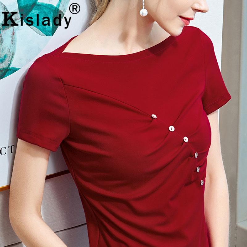 2020 New Spring Summer Fall Women' Slash Neck Button Patchwork Gothic Shirt Sexy Tops Harajuku Shirt Korean Fashion Clothes, Red
2020 New Spring Summer Fall Women' Slash Neck Button Patchwork Gothic Shirt Sexy Tops Harajuku Shirt Korean Fashion Clothes, Red