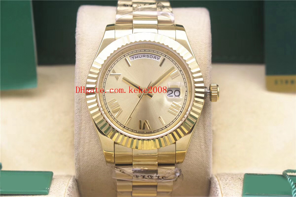 5 Color Topselling Wristwatches 40mm Day-Date 228235 President 18k Yellow gold Asia 2813 Movement Mechanical Automatic Mens watch Watches, Box papers add to cart
5 Color Topselling Wristwatches 40mm Day-Date 228235 President 18k Yellow gold Asia 2813 Movement Mechanical Automatic Mens watch Watches, Box papers add to cart