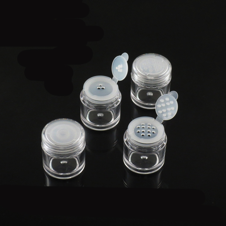 5G 5ML Empty Plastic Mini Makeup Loose Powder Box Cosmetic Eyeshow Powder Bottles Container Concealer Powder Sifter Jar With Screw Lids
5G 5ML Empty Plastic Mini Makeup Loose Powder Box Cosmetic Eyeshow Powder Bottles Container Concealer Powder Sifter Jar With Screw Lids