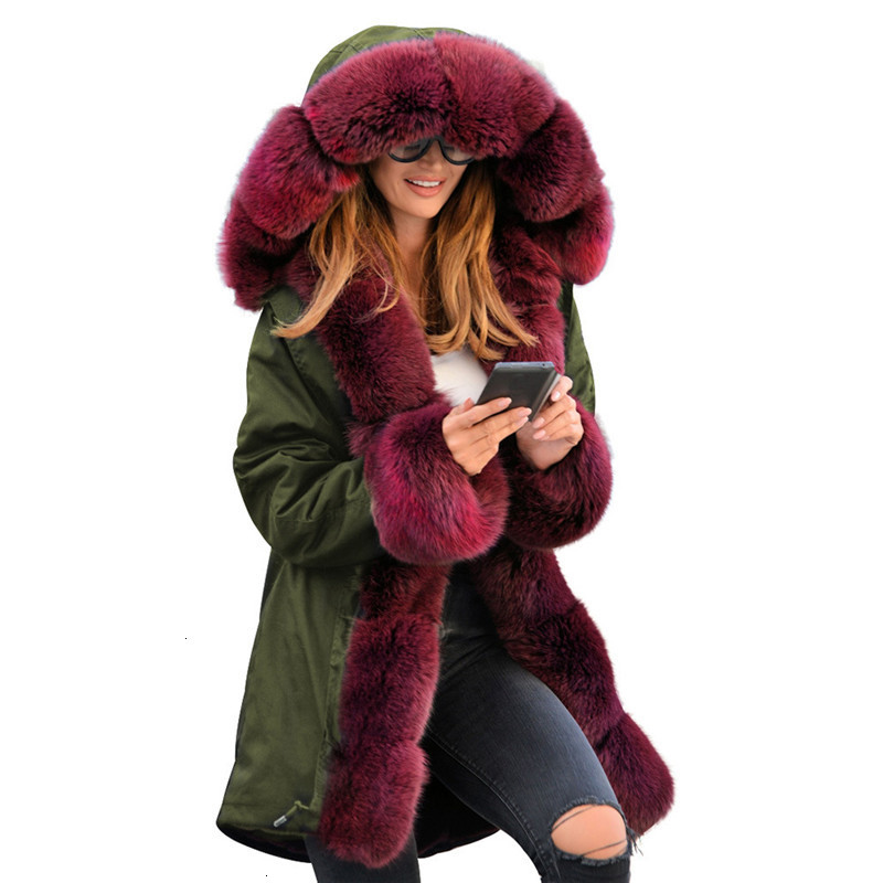 Winter women' cotton coat Europe and the United State19 new parka -2XL plus size hooded fashion warmth clothing feminina LR390, Brown
Winter women' cotton coat Europe and the United State19 new parka -2XL plus size hooded fashion warmth clothing feminina LR390, Brown