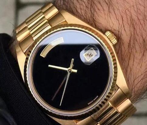 2018 Top Watch Men Daydate Automatic 18k Gold Sapphire Glass Stainless Automatic Mens Watches Sports Male Wristwatch, Slivery;brown
2018 Top Watch Men Daydate Automatic 18k Gold Sapphire Glass Stainless Automatic Mens Watches Sports Male Wristwatch, Slivery;brown