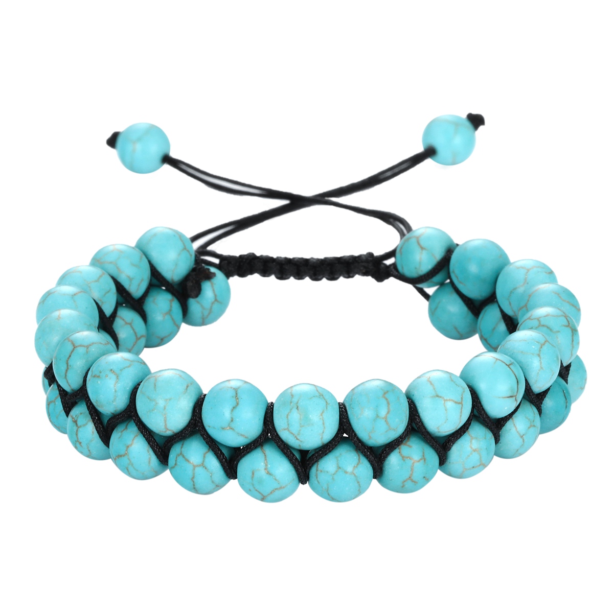 Bead Chakra Bracelet 7 Chakras Healing Crystals Strand Bracelets Yoga Stone Beads Meditation Relax Anxiety Bangle for Womens Mens