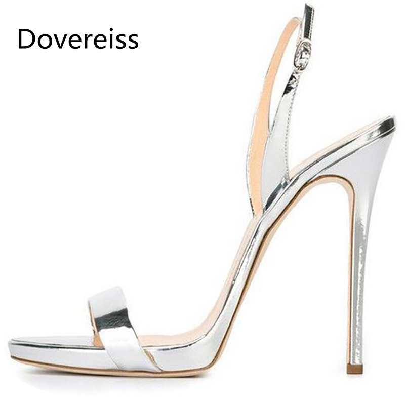 Dovereiss Fashion Women's Shoes summer Elegant Buckle sexy Party shoes Pure color consice Narrow band Stilettos heels Sandals 43, Gold
Dovereiss Fashion Women's Shoes summer Elegant Buckle sexy Party shoes Pure color consice Narrow band Stilettos heels Sandals 43, Gold