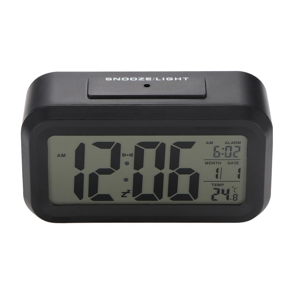 Battery Sensor Office Table Clock Digital Alarm Clocks Student Clock Large LCD Display Snooze Temperature Kids Clock Light
Battery Sensor Office Table Clock Digital Alarm Clocks Student Clock Large LCD Display Snooze Temperature Kids Clock Light