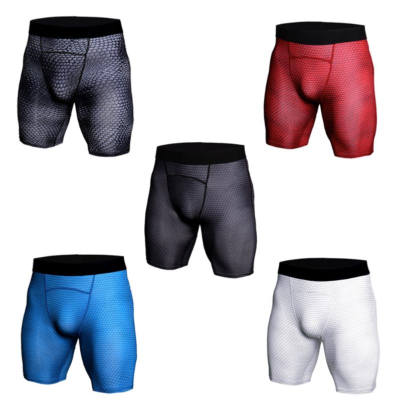 Crocodile Grain Printing Running Shorts Quick Drying Elastic Gym Sports Tight Running Jogging Cycling Shorts Underwear for Men, Black 
Crocodile Grain Printing Running Shorts Quick Drying Elastic Gym Sports Tight Running Jogging Cycling Shorts Underwear for Men, Black