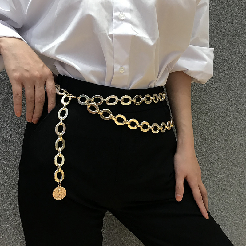 Gypsy Sexy Chunky Chain High Waist Belts Dress Hip Hop India Carved Coin Pendant Heavy Metal Belly Body Jewelry Women
Gypsy Sexy Chunky Chain High Waist Belts Dress Hip Hop India Carved Coin Pendant Heavy Metal Belly Body Jewelry Women
