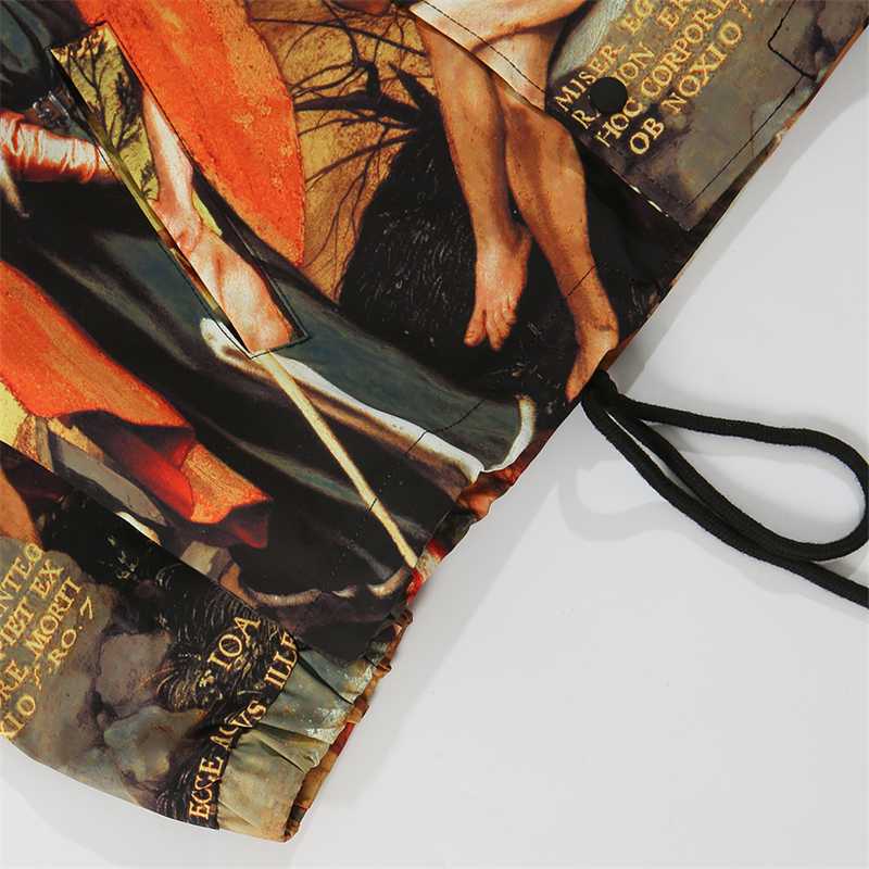 Painting Pattern Jacket High Street Men 2020 New