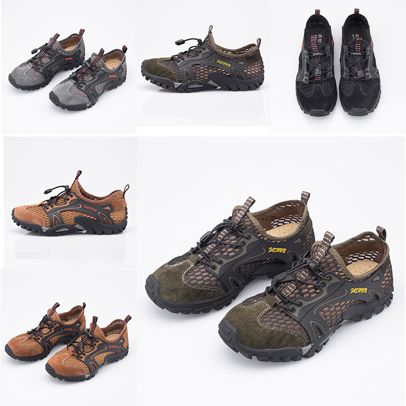 Drop Shipping Mesh Leather women mens designer Leisure Wading Outdoor shoes flat breathable sneakers Homemade brand Made in China
Drop Shipping Mesh Leather women mens designer Leisure Wading Outdoor shoes flat breathable sneakers Homemade brand Made in China