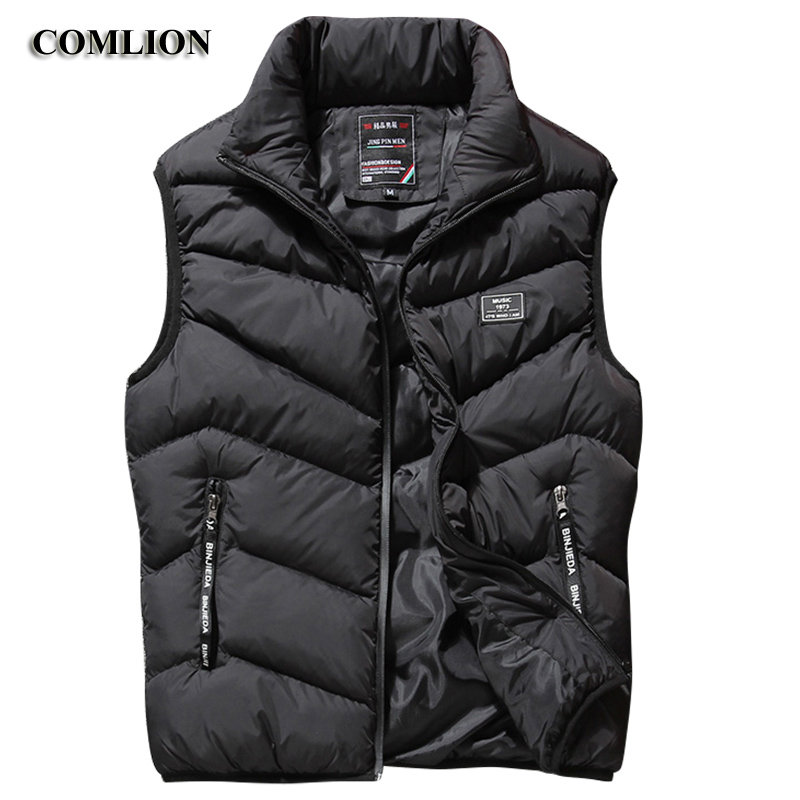 Sleeveless Jacket Men Autumn Winter New Fashion Vest Casual Coats Male Cotton-Padded Men's Vest Male Thicken Waistcoat 4XL C172, Black
Sleeveless Jacket Men Autumn Winter New Fashion Vest Casual Coats Male Cotton-Padded Men's Vest Male Thicken Waistcoat 4XL C172, Black