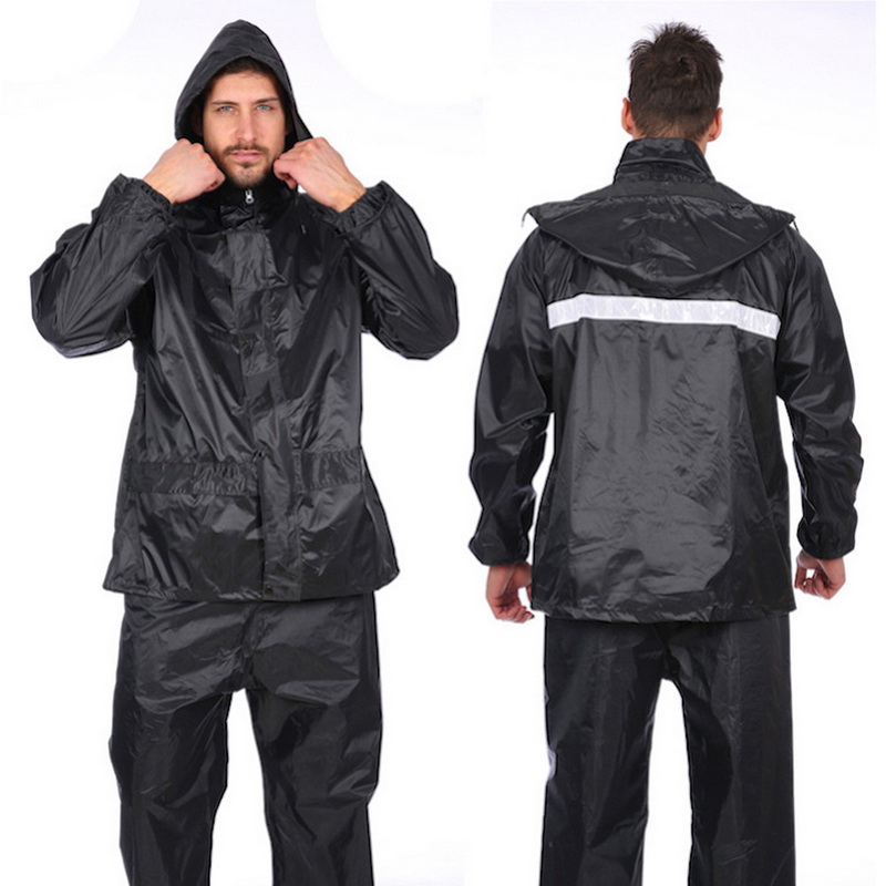 Men's Tracksuits Oeak 1 Set Waterproof Men Rain Suit Rainwear Outdoor Windproof Jacket Conjoined Raincoats Overalls Motorcycle Fashion Rainc, Black
Men's Tracksuits Oeak 1 Set Waterproof Men Rain Suit Rainwear Outdoor Windproof Jacket Conjoined Raincoats Overalls Motorcycle Fashion Rainc, Black