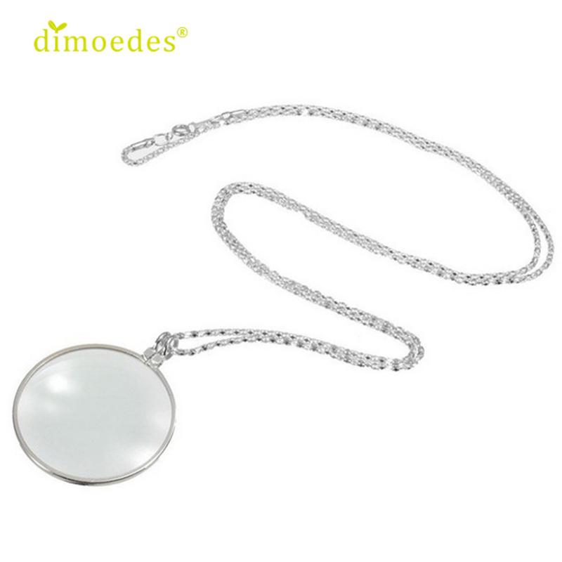 Diomedes Newest DIOMEDES New 6x Magnifier Pendant Necklace Magnify Glass Reeding Decorativ Monocle Necklace Sexy Chain
Diomedes Newest DIOMEDES New 6x Magnifier Pendant Necklace Magnify Glass Reeding Decorativ Monocle Necklace Sexy Chain