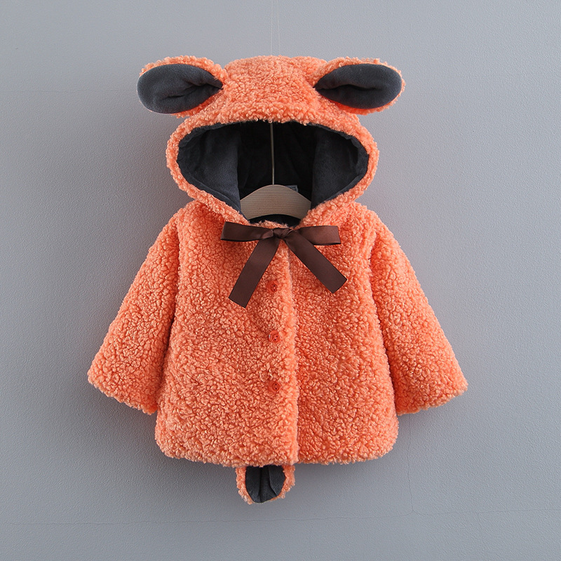 Winter Children's Clothing Wholesale Color Belt Bow Coat 2020 Children's Coat, Orange
Winter Children's Clothing Wholesale Color Belt Bow Coat 2020 Children's Coat, Orange