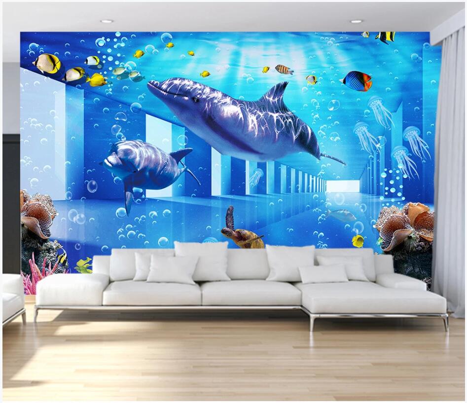 WDBH 3d wallpaer custom photo Underwater world space dolphin tv background 3d wall murals wallpaper for walls 3 d room home decor, Non-woven wallpaper
WDBH 3d wallpaer custom photo Underwater world space dolphin tv background 3d wall murals wallpaper for walls 3 d room home decor, Non-woven wallpaper