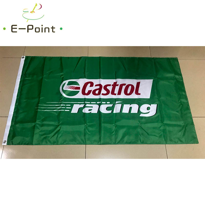 Castrol racing Flag 3*5ft (90cm*150cm) Polyester flags Banner decoration flying home & garden flag Festive gifts
Castrol racing Flag 3*5ft (90cm*150cm) Polyester flags Banner decoration flying home & garden flag Festive gifts