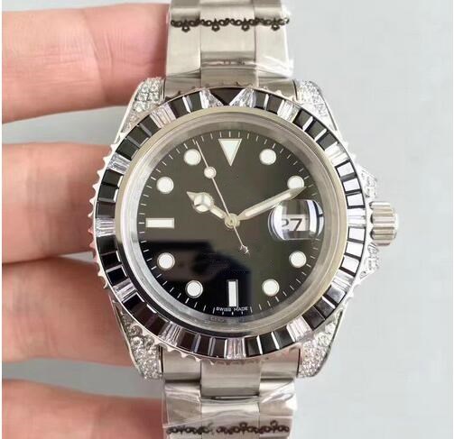 Free Shipping Luxury Watch 4 Style GMT II 18K White Gold Full Diamond Dial 40mm 116759SANR Automatic Male Watch Fashion Men's Watches, Make waterproof
Free Shipping Luxury Watch 4 Style GMT II 18K White Gold Full Diamond Dial 40mm 116759SANR Automatic Male Watch Fashion Men's Watches, Make waterproof