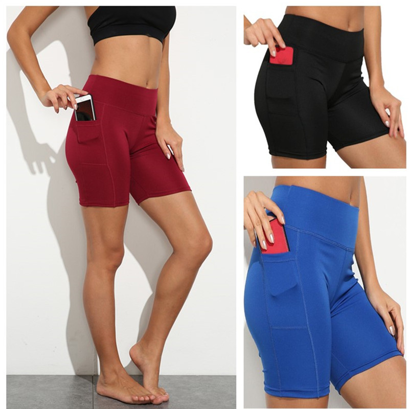 Fitness Shorts Women Yoga Shorts Pocket Sport Leggings Seamless Quick Dry Sports Running Short Tights Femme Workout Mujer, Black
Fitness Shorts Women Yoga Shorts Pocket Sport Leggings Seamless Quick Dry Sports Running Short Tights Femme Workout Mujer, Black