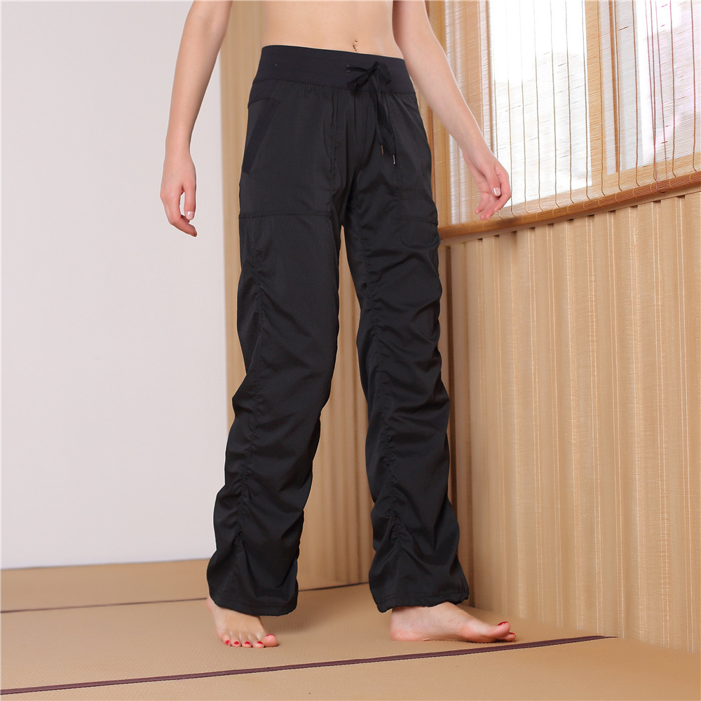 Yoga Dance Pants High Gym Sport Relaxed Lady Loose Pants Women Sports Tights Gym sweatpants Femme yoga outdoor Jogging Pantee