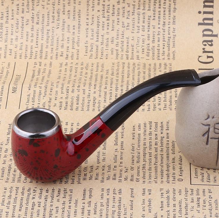 Mini Portable Gift Pipe Red Resin Printing Hammer Pipe Old Gift Box Packaging Curved Tobacco Tool
Mini Portable Gift Pipe Red Resin Printing Hammer Pipe Old Gift Box Packaging Curved Tobacco Tool