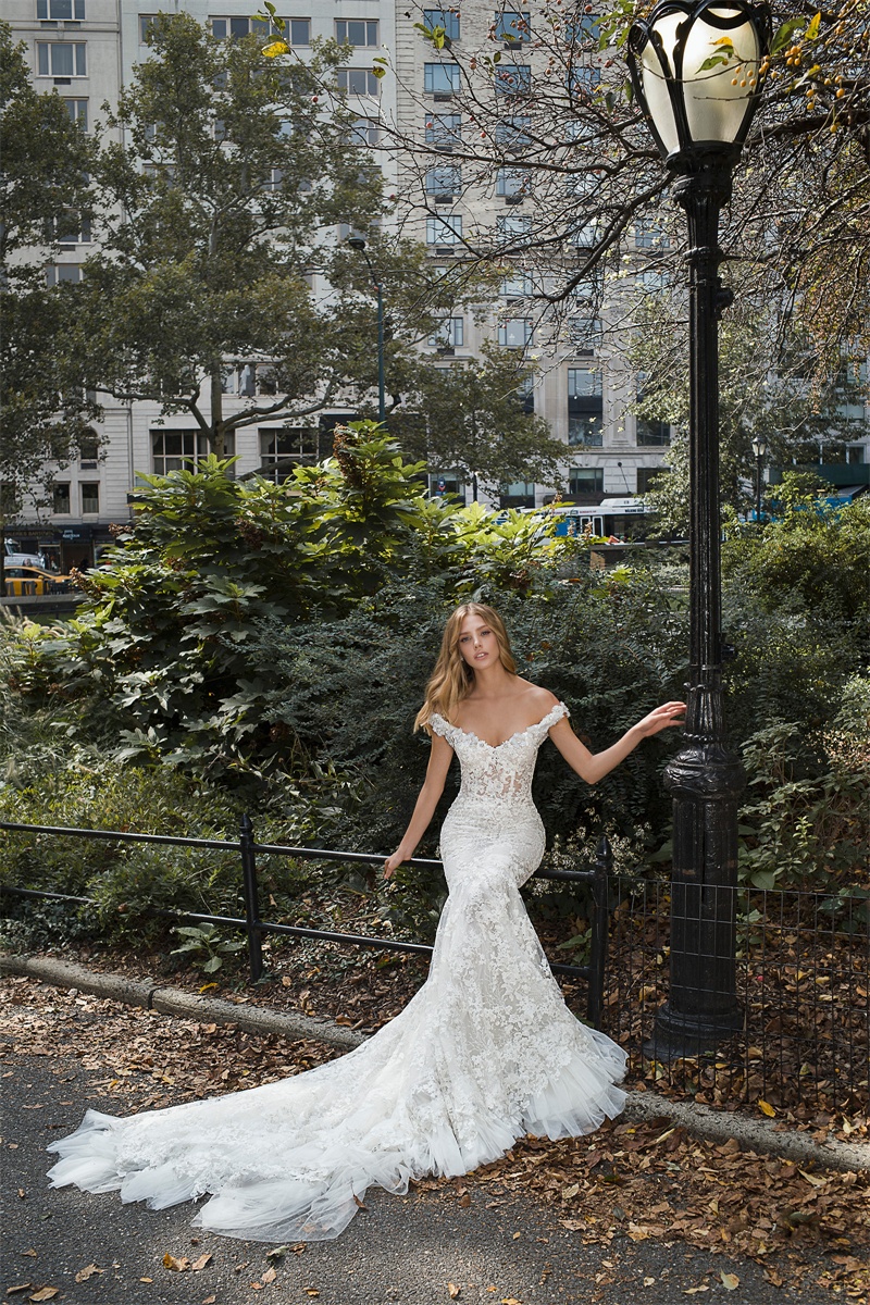 3d floral appliqued mermaid wedding dresses new off the shoulder beads backless beach wedding dress bridal gowns vestidos de nnovia