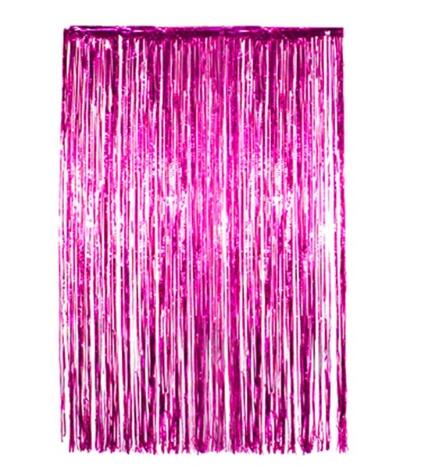 1x2 Meters Foil Fringe Tinsel Curtain Party Background Wall Wedding Photography Backdrop Birthday Party Decoration