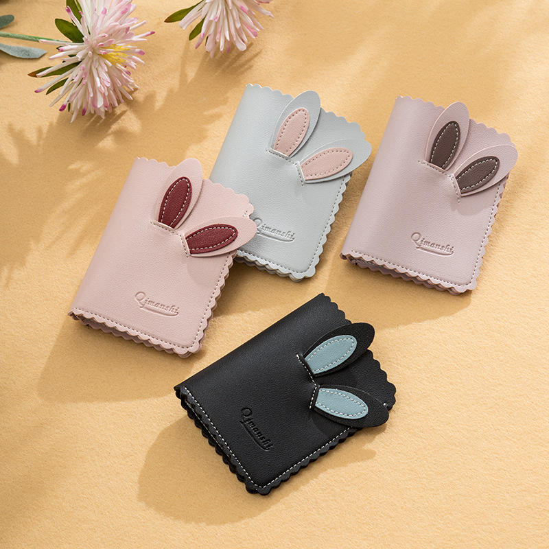 2019 New Kawaii Women Wallets Lovely Card Holder Small Wallet Women's Short Design Purse Girls Wallet Cash Holder, Black
2019 New Kawaii Women Wallets Lovely Card Holder Small Wallet Women's Short Design Purse Girls Wallet Cash Holder, Black