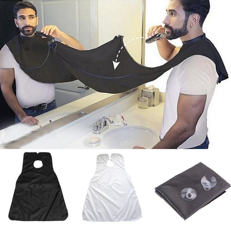 130x80cm Man Hair Shave Apron Bathroom Apron Black Beard Waterproof Floral Cloth Household Cleaning Protector for Man
130x80cm Man Hair Shave Apron Bathroom Apron Black Beard Waterproof Floral Cloth Household Cleaning Protector for Man