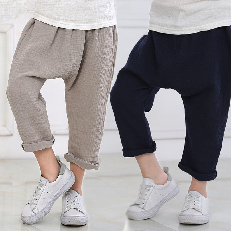 2019 Summer Solid Color Linen Pleated Children Knee-length Pants for Baby Boys Girls Pants Harem Pants for Kids Child, Black
2019 Summer Solid Color Linen Pleated Children Knee-length Pants for Baby Boys Girls Pants Harem Pants for Kids Child, Black