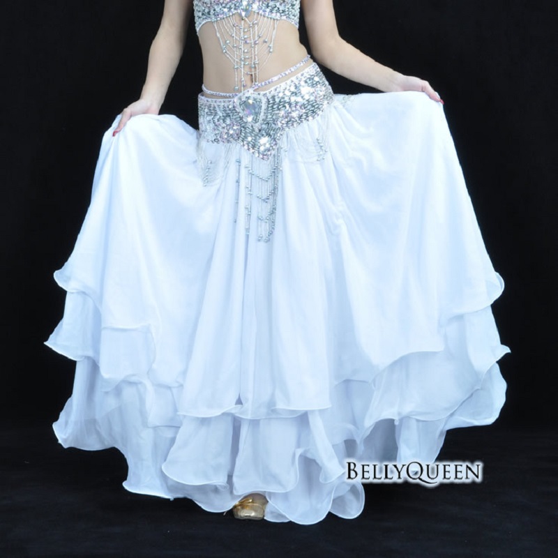 High Quality Oriental Belly Dance Skirt 3 Layers Chiffon Women Stage Performance Belly Dance Costumes, Beige
High Quality Oriental Belly Dance Skirt 3 Layers Chiffon Women Stage Performance Belly Dance Costumes, Beige