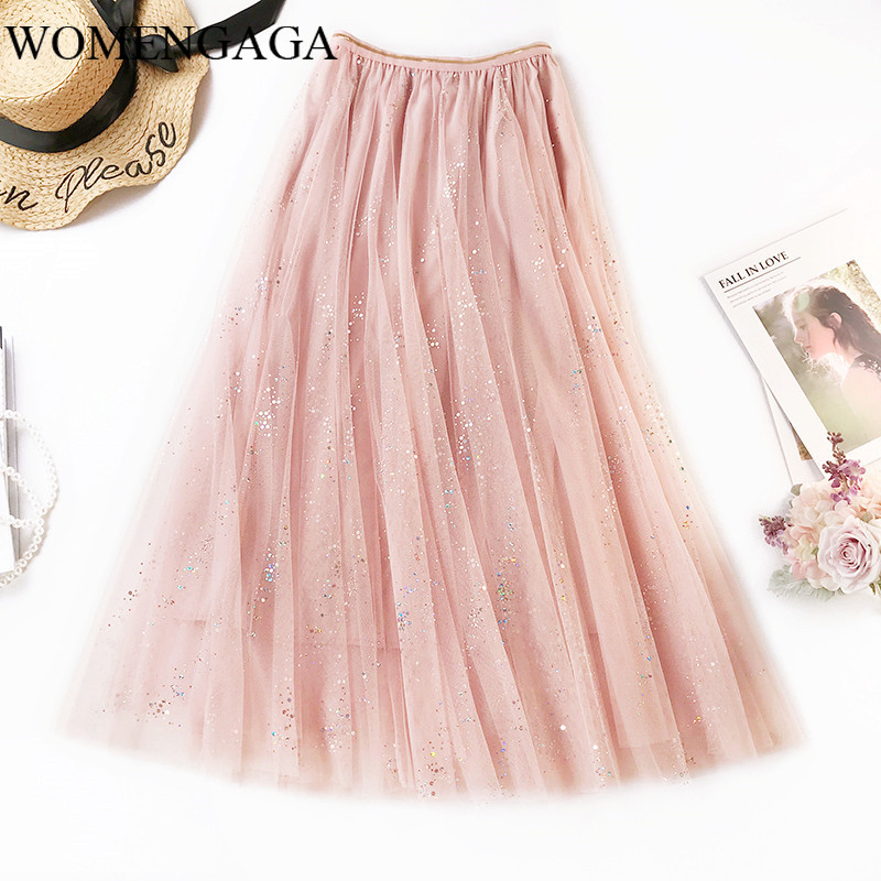 Korea 2020 NEW Spring And Summer A-line Double Multi-layer Mesh Halfbody Skirt Wholesales Sequins Sweet Girl's Cloth Y100, Pink
Korea 2020 NEW Spring And Summer A-line Double Multi-layer Mesh Halfbody Skirt Wholesales Sequins Sweet Girl's Cloth Y100, Pink